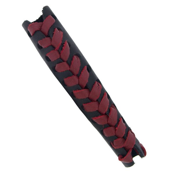 Hot Leathers CCA1018 Red Leather Clutch Cover Online now