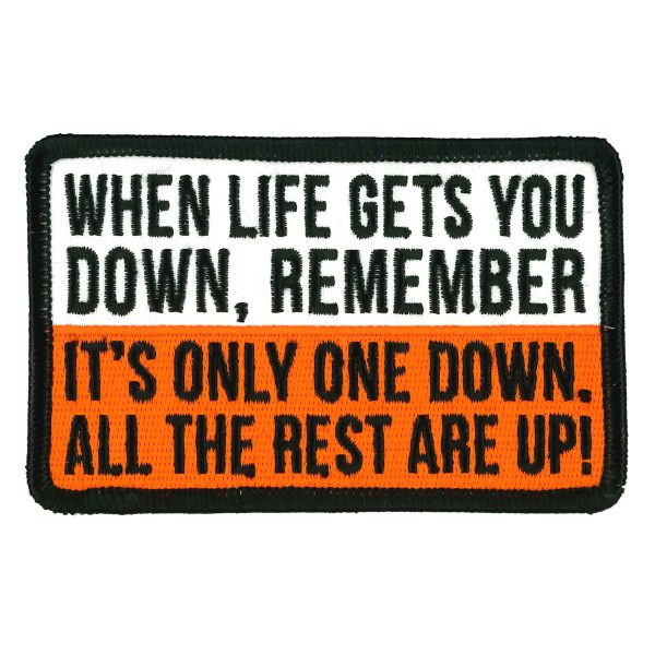 Hot Leathers 4  One Down Rest Up Patch Cheap