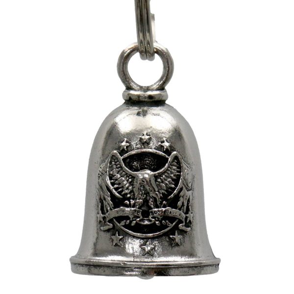 Milwaukee Leather MLB9066 All Gave Some Motorcycle Good Luck Bell w  Key Ring-Key Chain Accessory for Bikers Online Hot Sale
