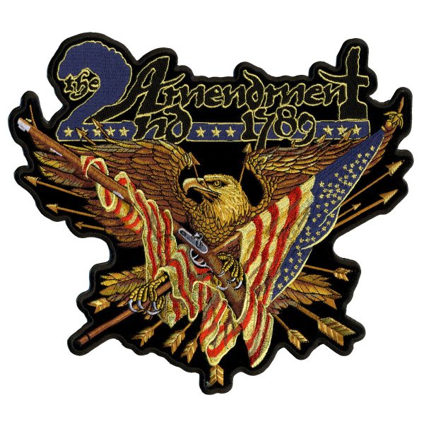 Hot Leathers 11  Shall Not Infringe Biker Patch Online now