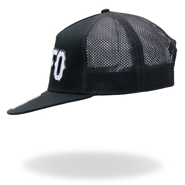 Hot Leathers FAFO Snapback Hat with Under Bill Print GSH4005 Online Hot Sale - Image 4