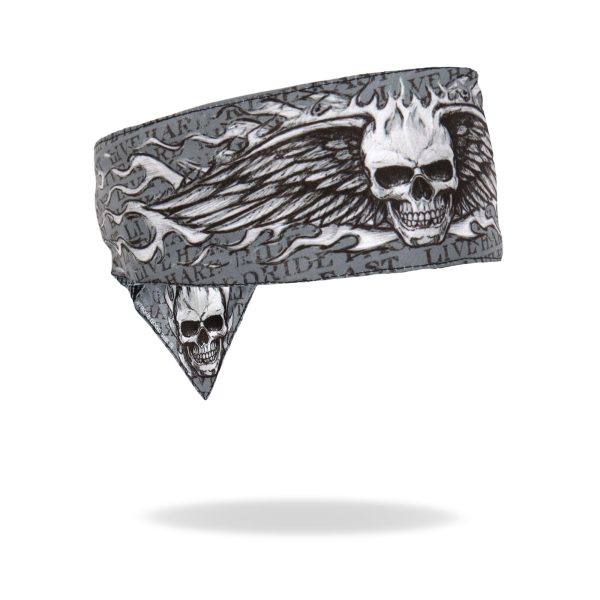 Hot Leathers Bad Scratch Road Wrap Bandana RWA1005 For Discount - Image 3